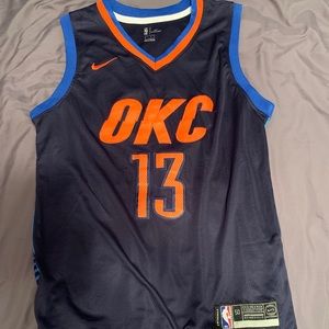 NBA OKC Thunder Paul George Jersey